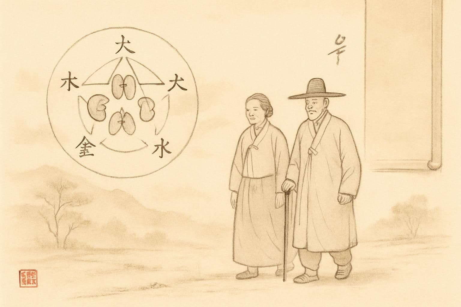 50·60대 건강, 오행으로 약한 장부 읽는 법