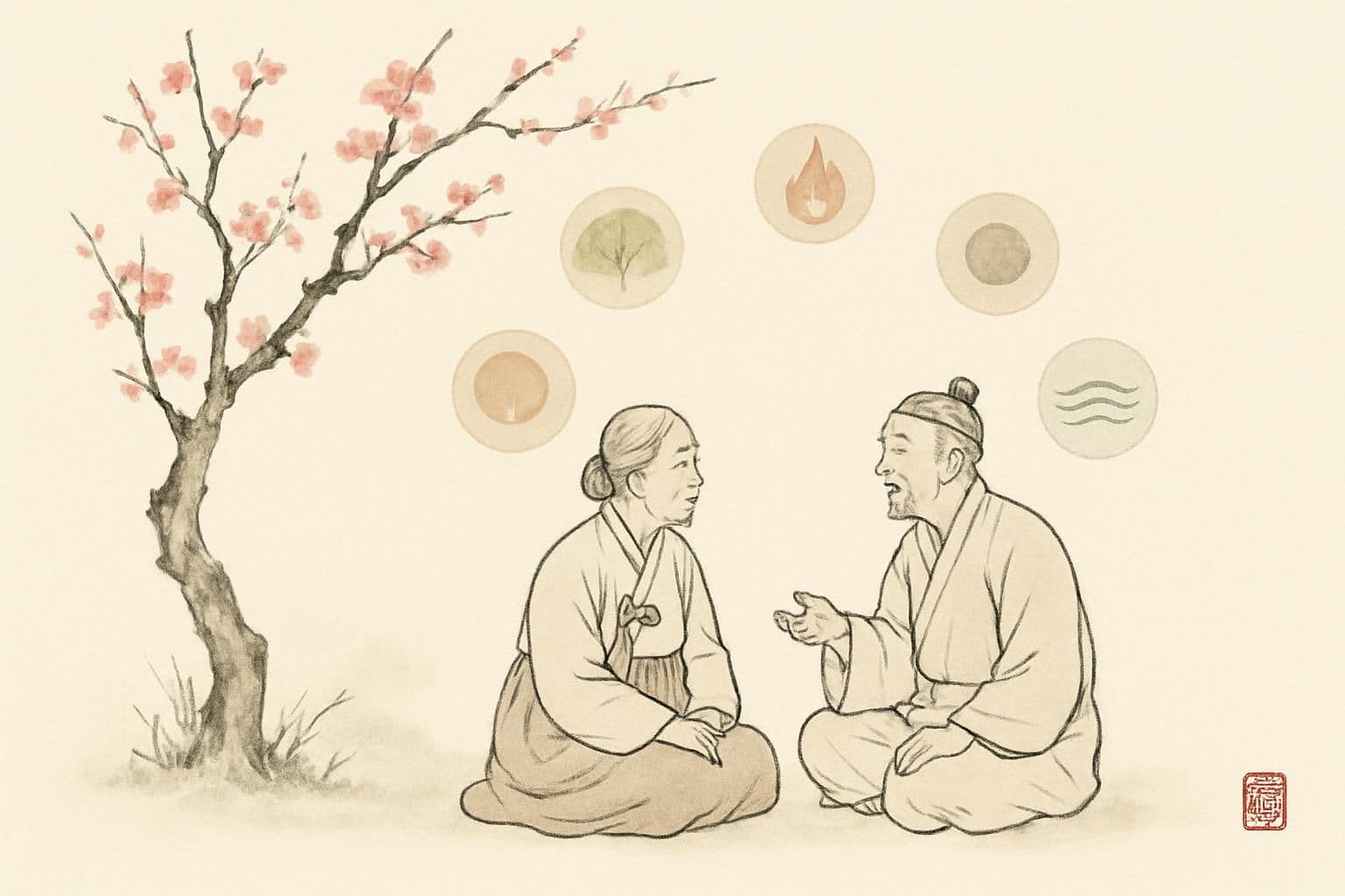왜 어떤 사람과는 말이 술술? 사주로 보는 대화궁합 체크리스트