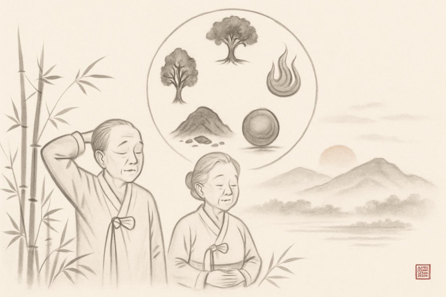 걷기만으론 부족할 때, 오행별 운동·호흡법
