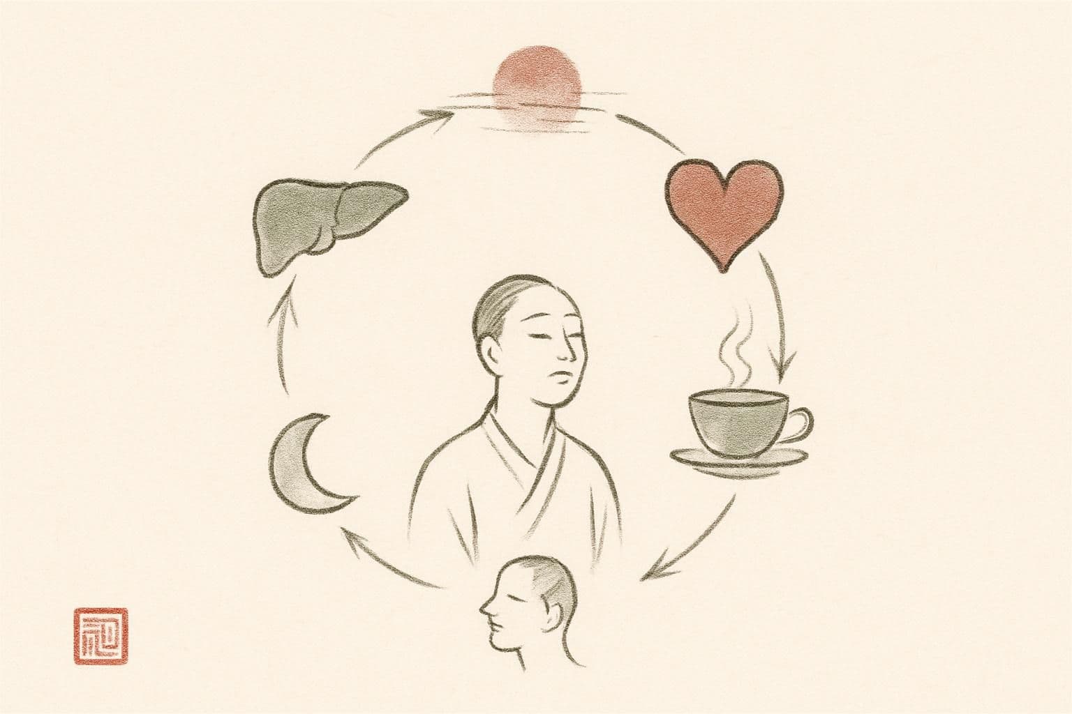 피로·두근거림·속쓰림, 오행으로 하루습관 재정비
