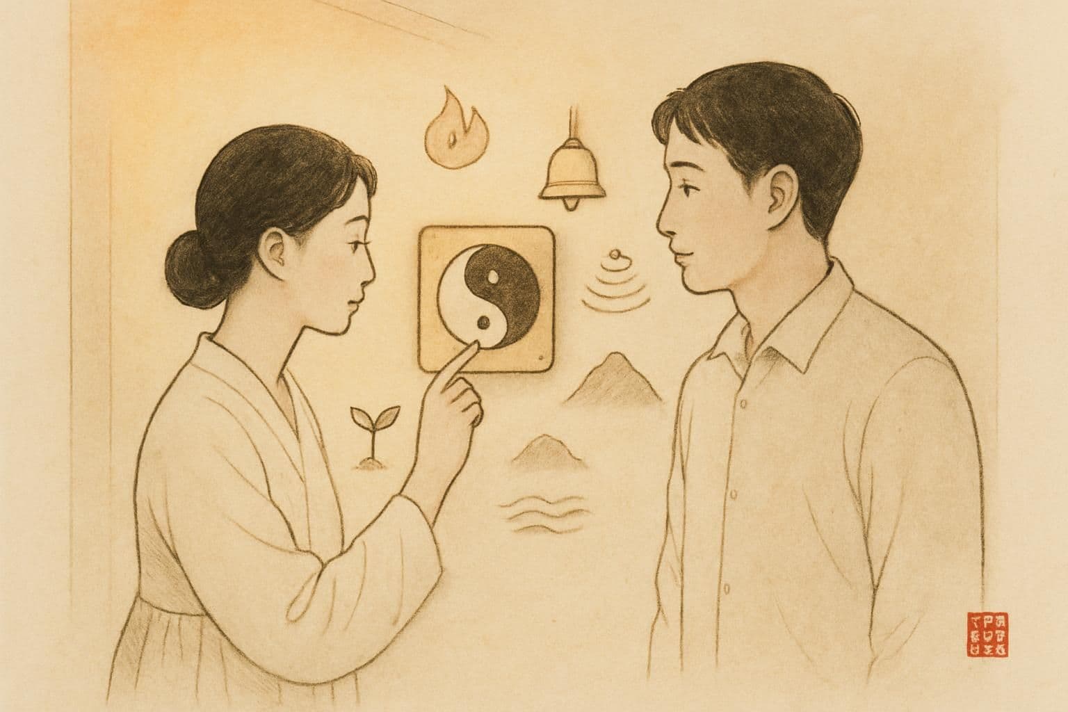 불같은 배우자 vs 물같은 나, 집안 온도 맞추는 사주 사용법