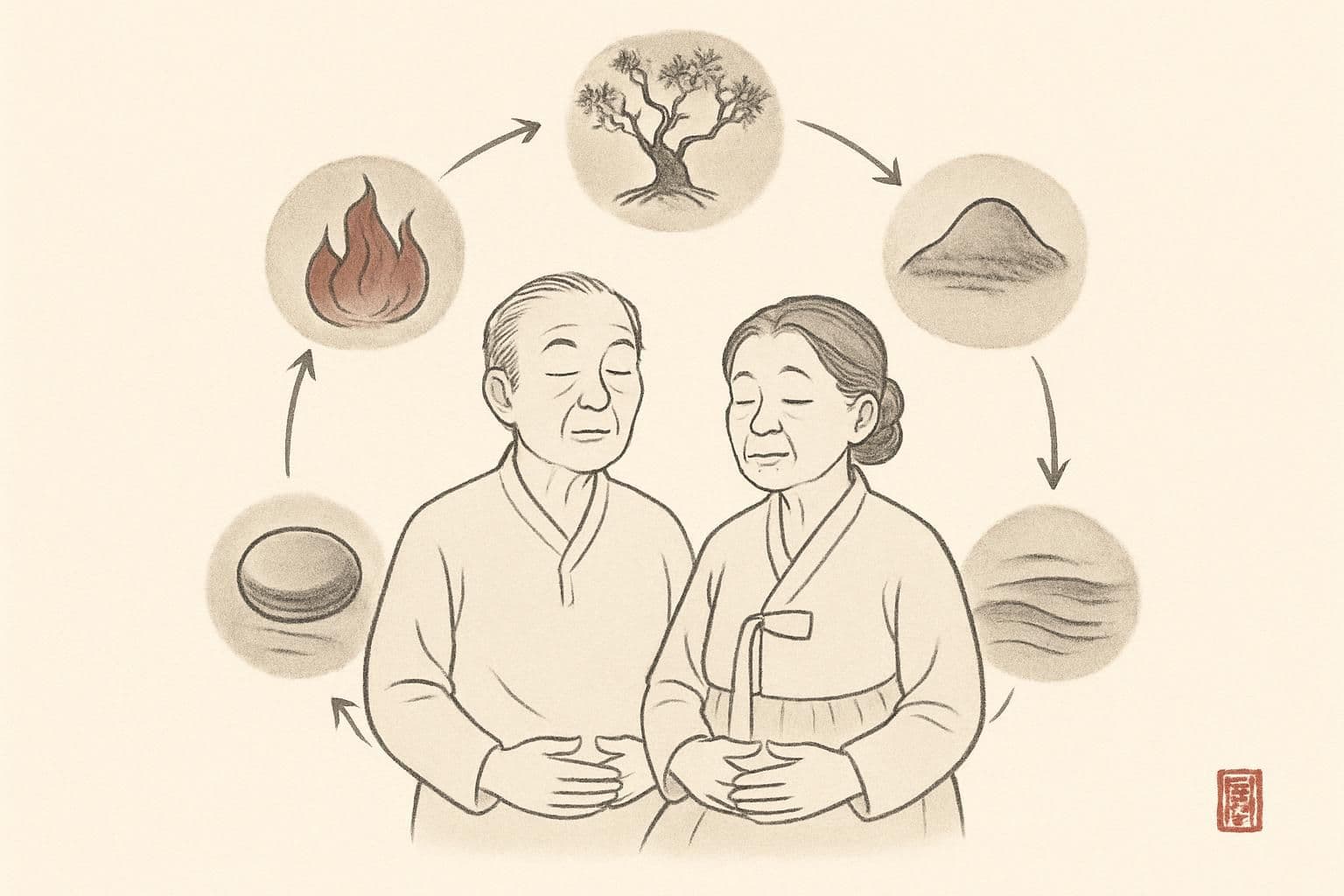 오행으로 내 몸 약점 찾기, 사주 건강지침