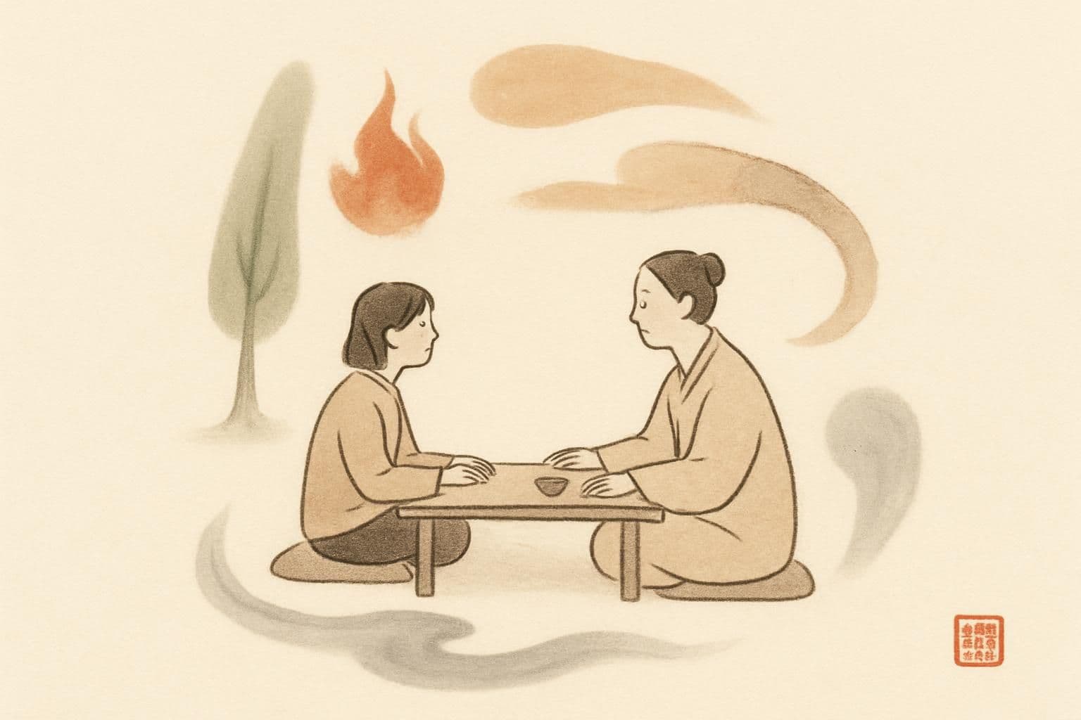 아이와 말꼬리 헛도나요? 오행별 듣는 문 여는 법