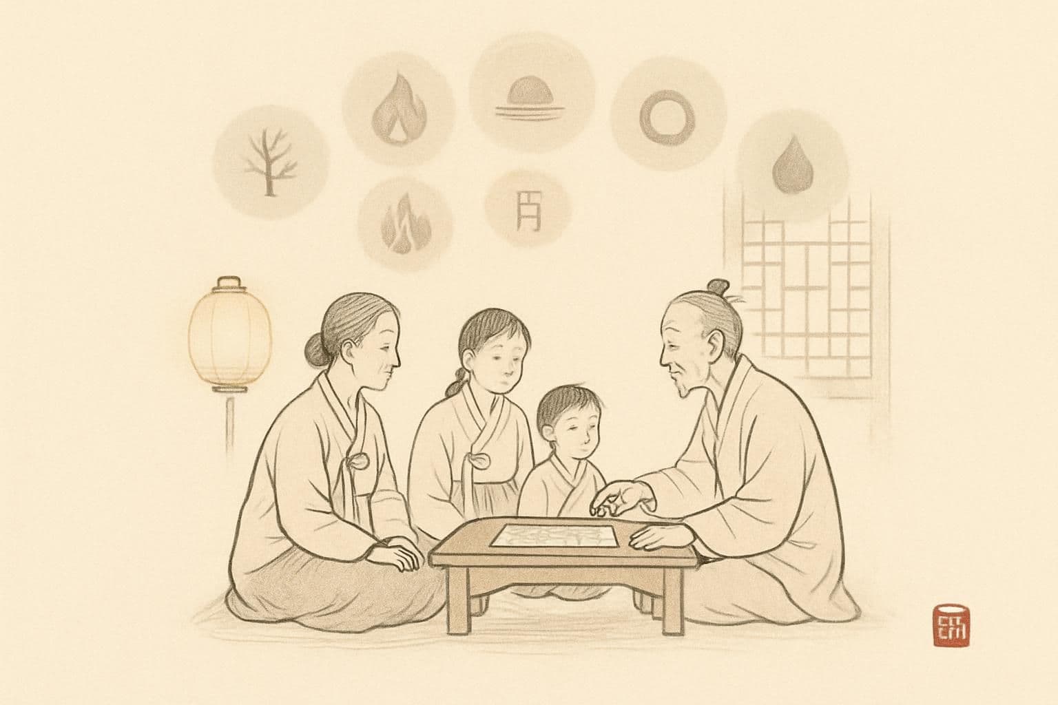 손주와 자녀, 왜 다르게 느껴지나? 시주·일지로 대화 풀이
