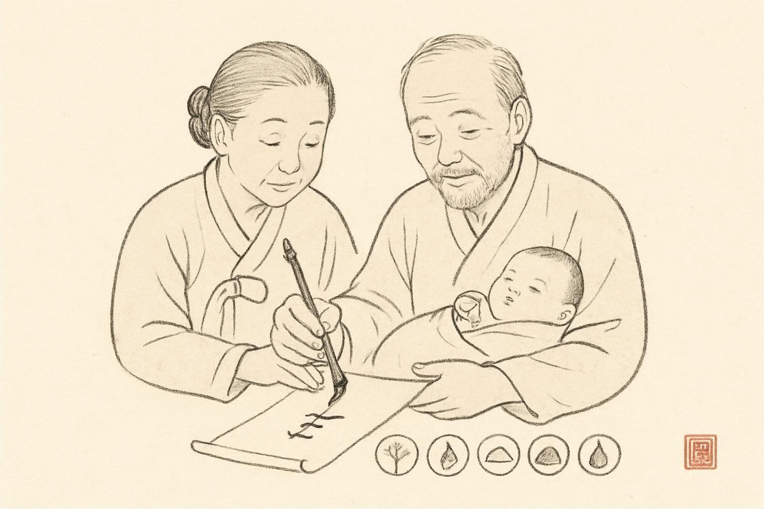 손주 이름, 무엇부터 볼까? 사주·발음·가족합의 체크