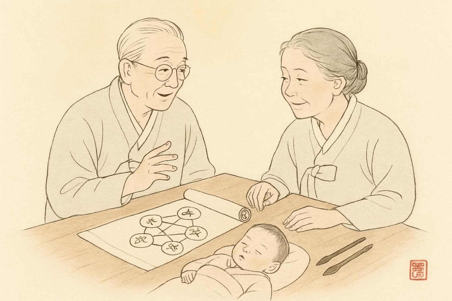손주 작명, 오행만 볼까? 발음·세대감각까지
