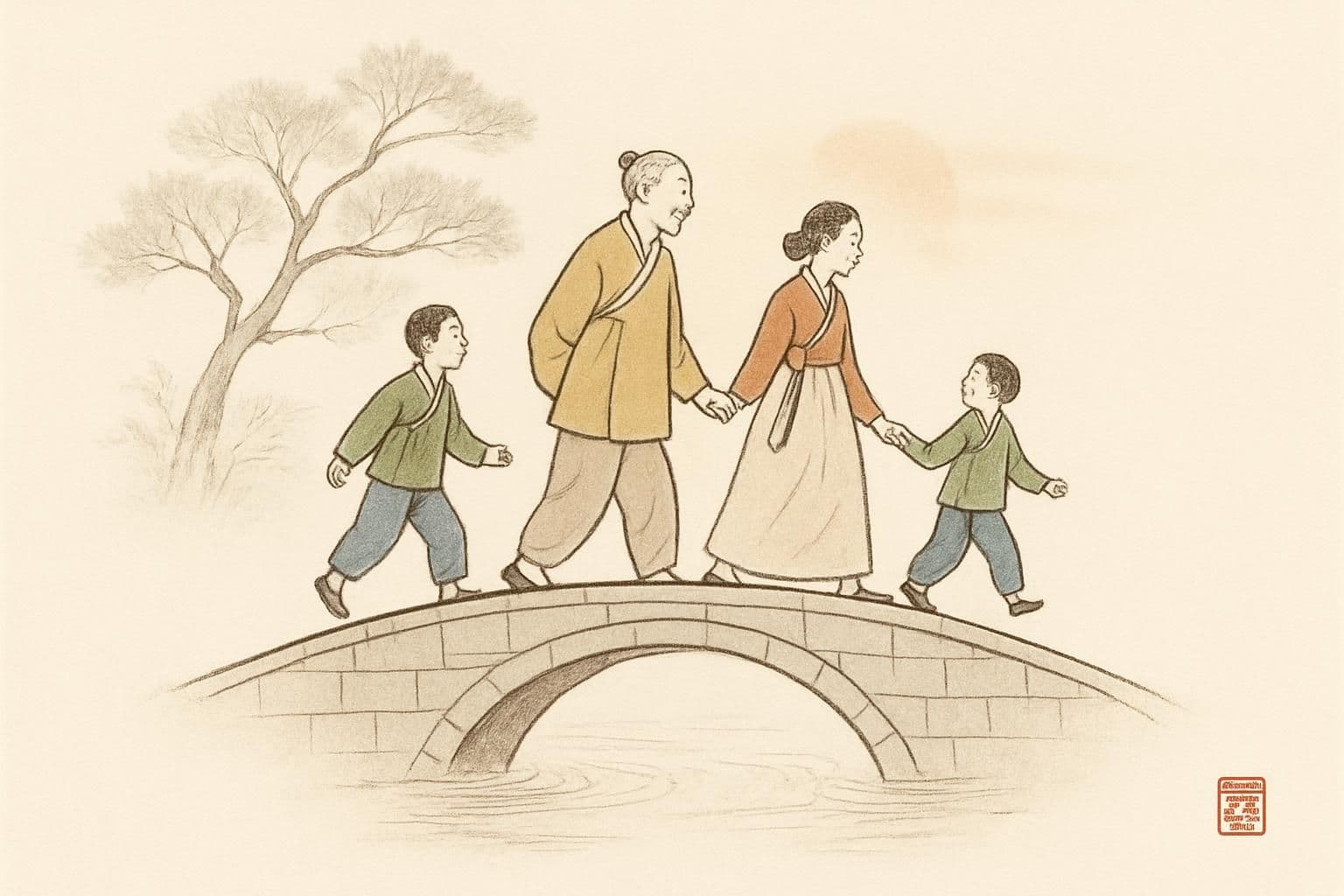 조부모-부모-자녀 궁합, 중간 다리 놓는 법