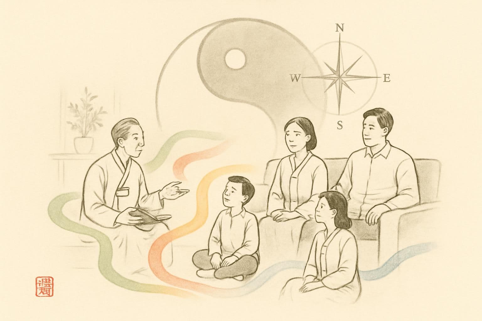 부부·자녀 오행으로 집안 기운 맞추는 법