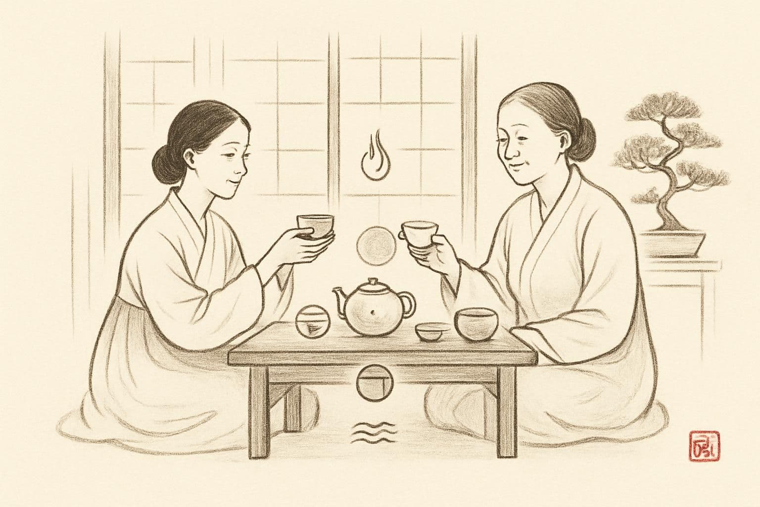 시댁 대화 왜 꼬일까요? 식상·관성으로 풀기