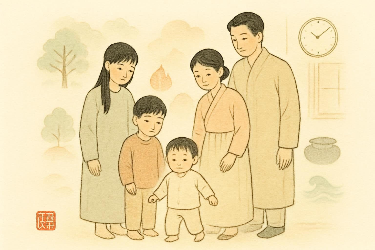 늦둥이와 막내, 왜 다르게 클까? 시주·부모운 점검