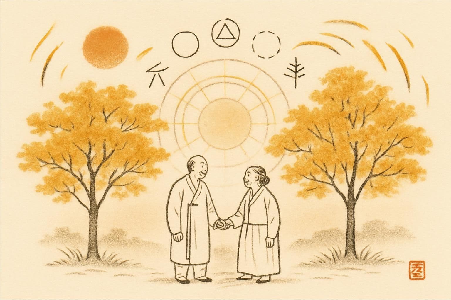 황혼 연애 시작해도 될까? 사주 신호 5가지