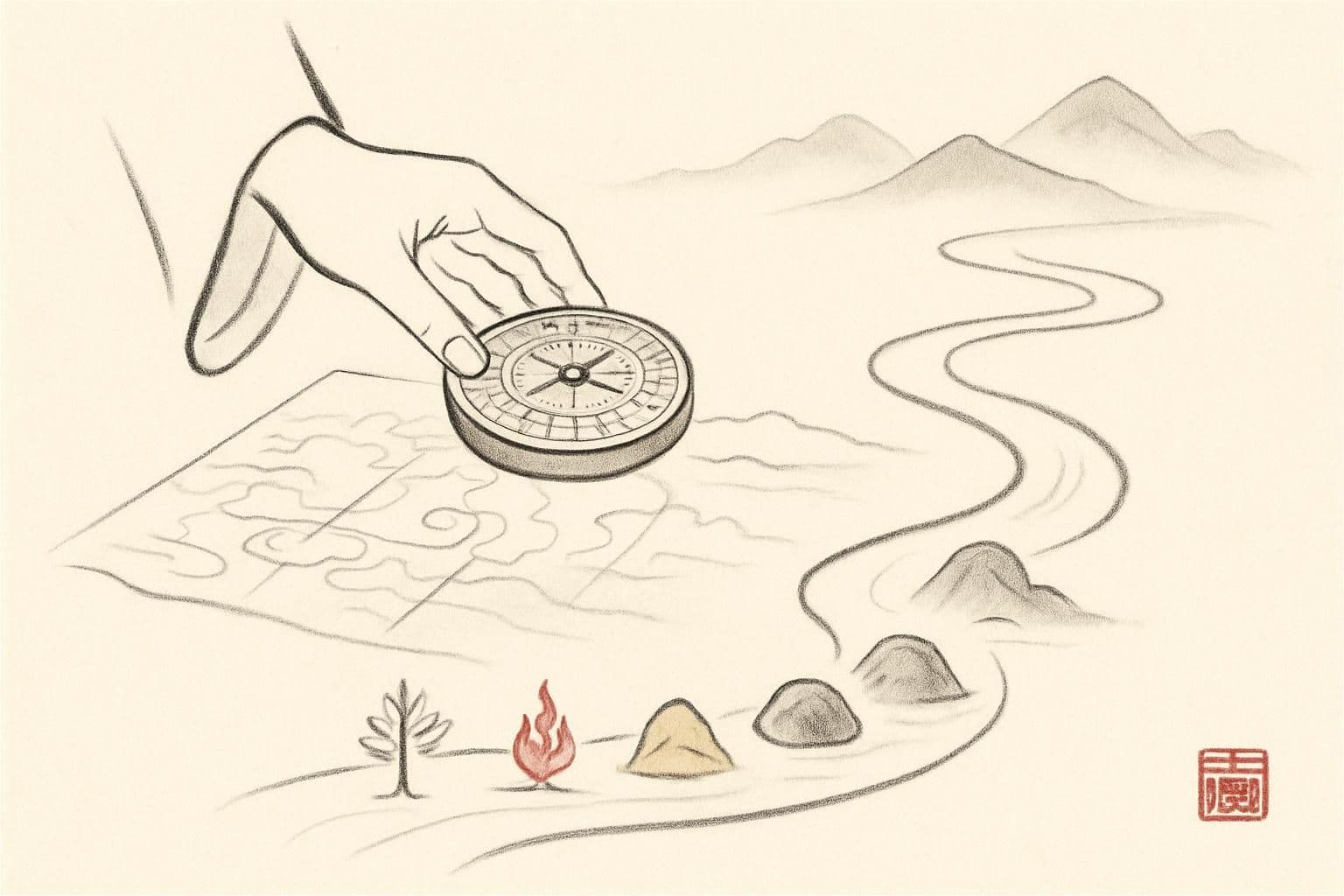 사주 원국은 설계도일 뿐, 인생 운전은 내 몫