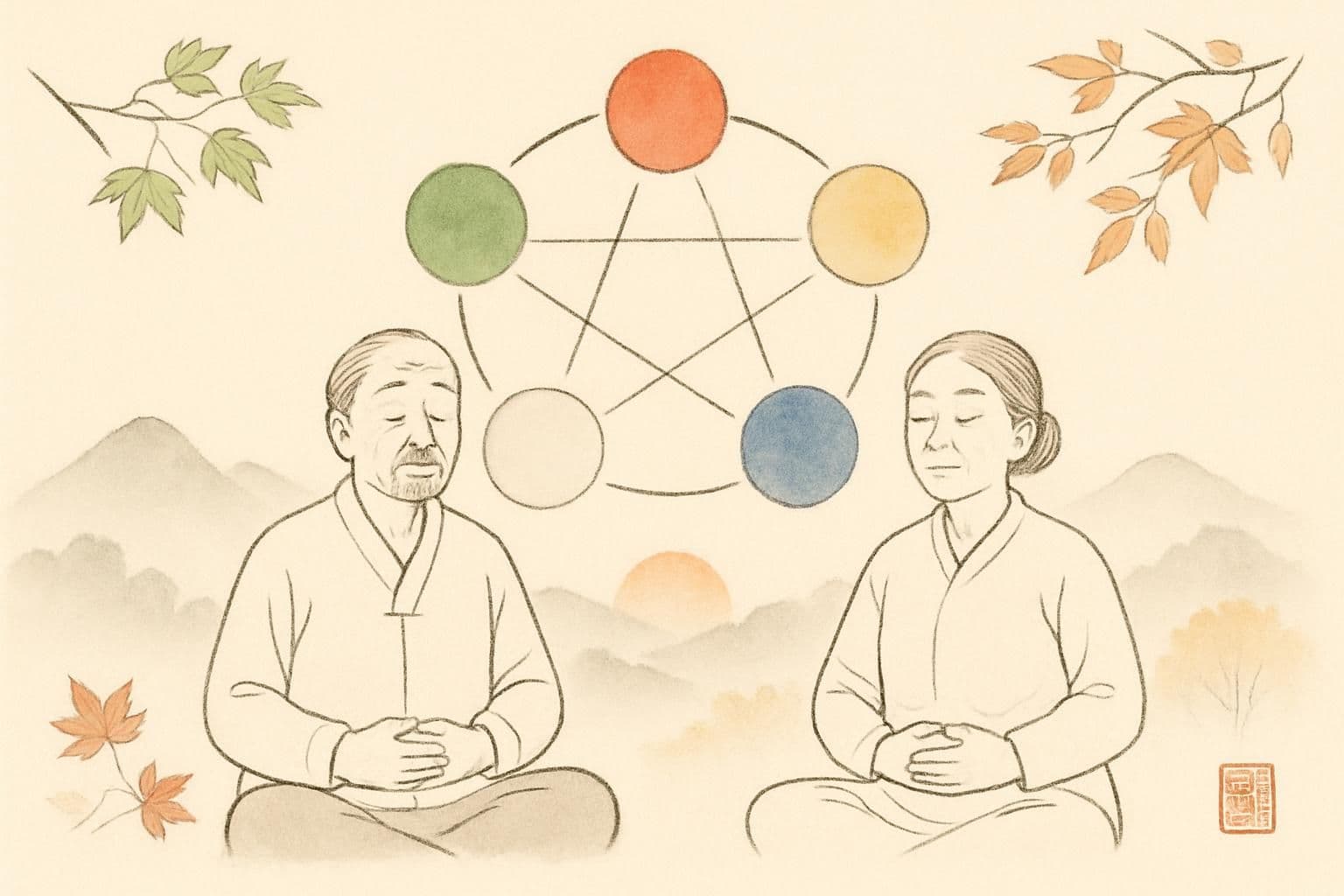 환절기마다 어디가 먼저 아프세요? 오행으로 읽는 몸의 신호