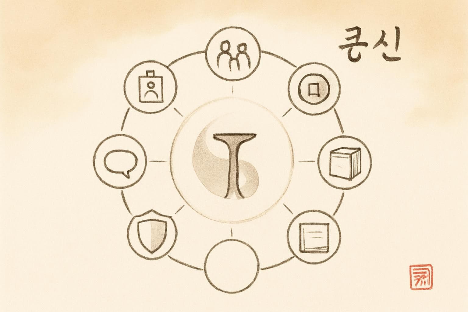 십신, 내 삶의 관계지도 그리는 쉬운 순서