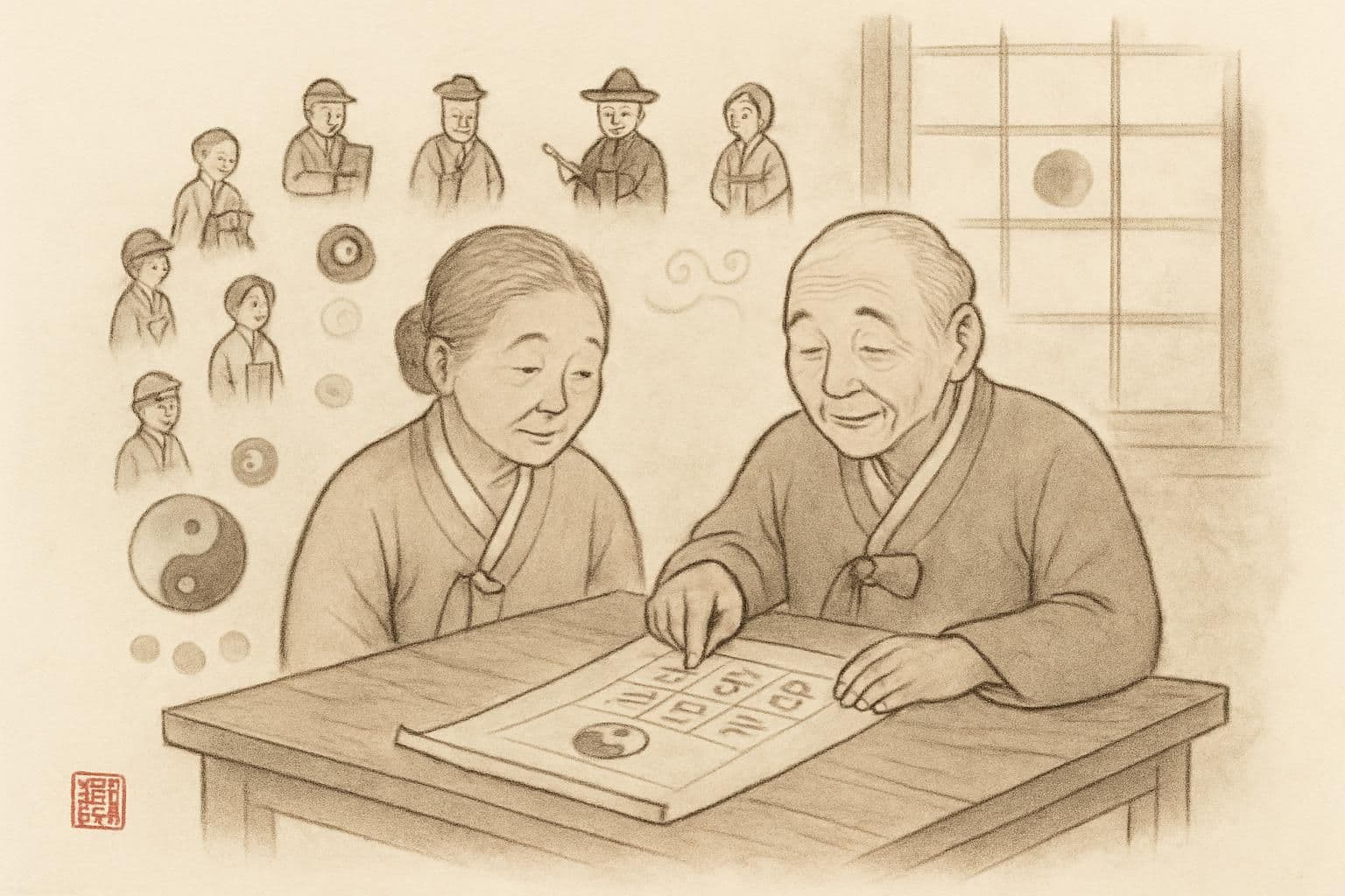 십신, 내 옆의 10명 조언자로 쉬워지는 사주
