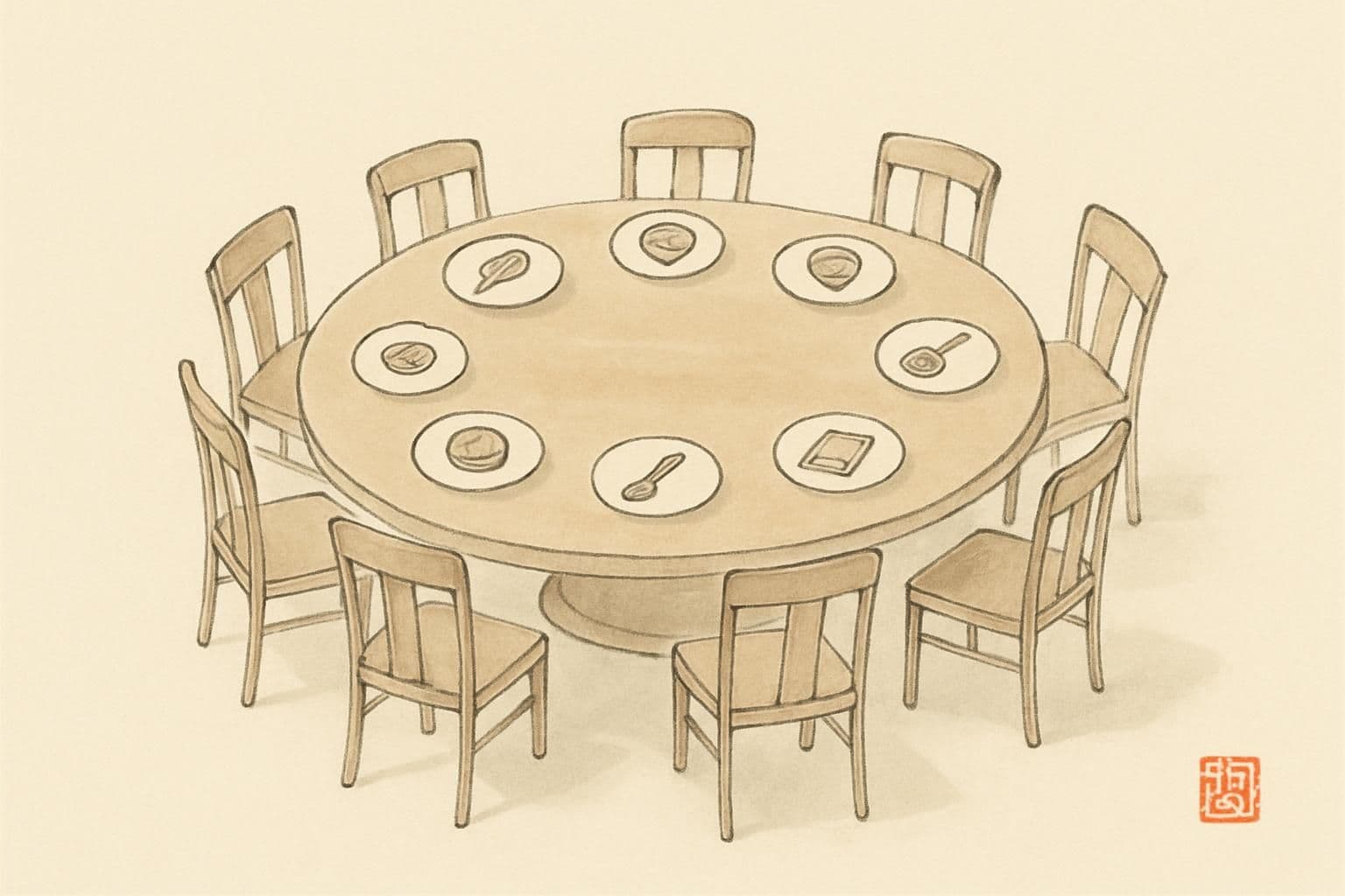 십신 어떻게 읽나? 내 밥상 열 손님 비유