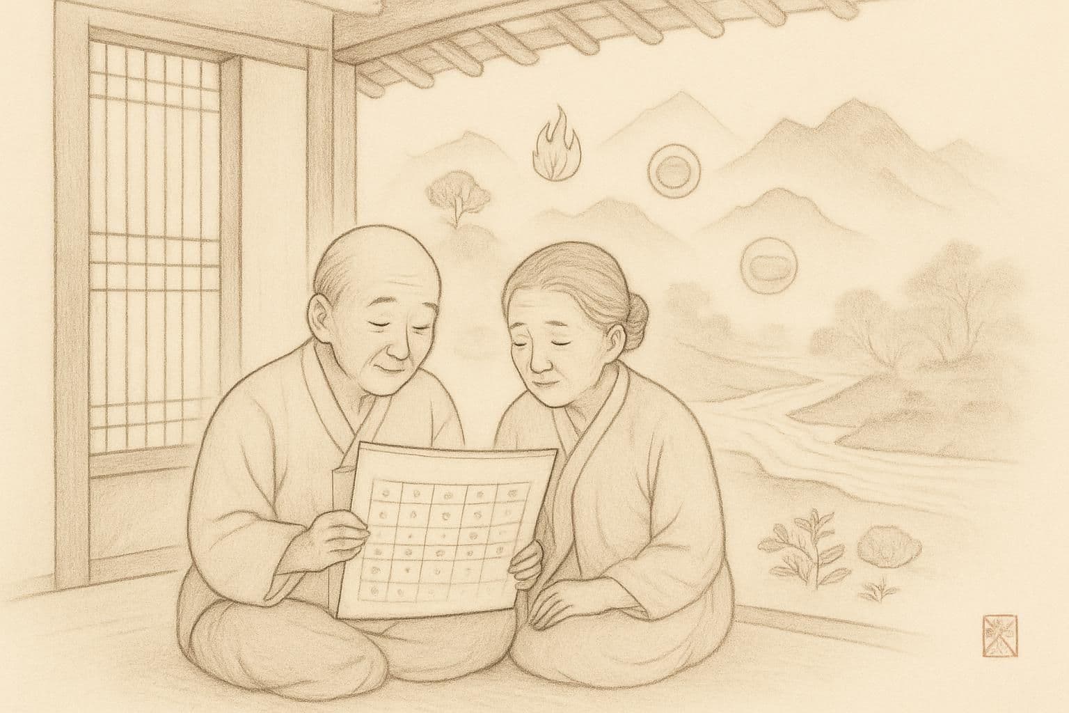 삼재를 정리의 3년으로 바꾸는 생활 달력