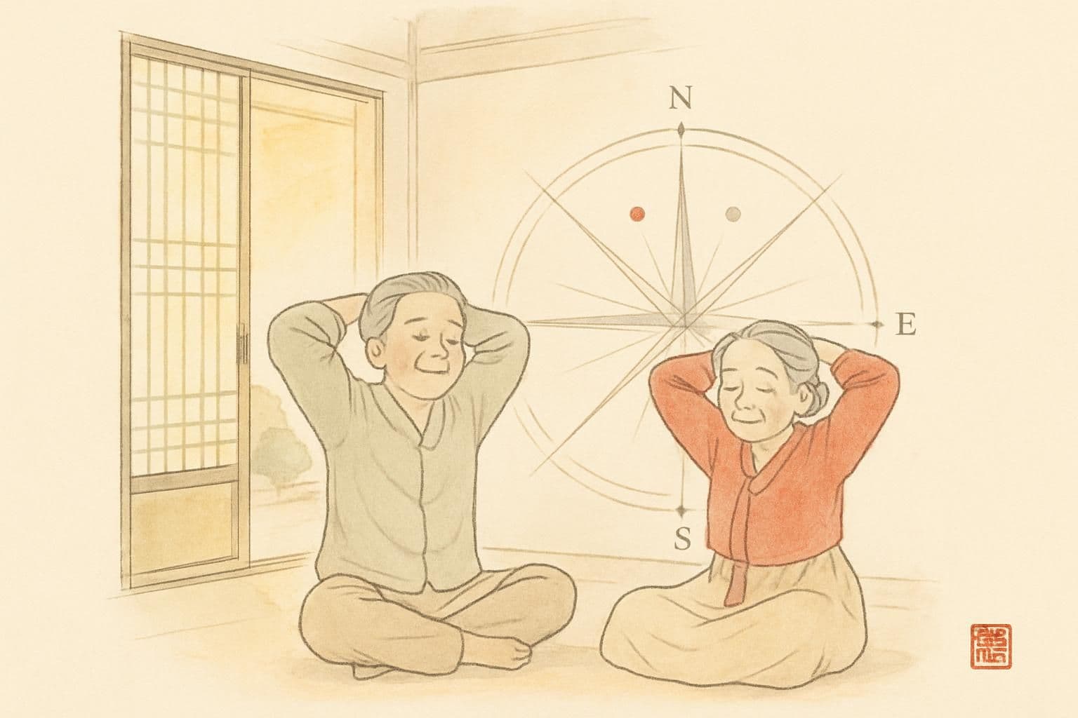 50·60대 기력 살리는 집 방향·색 활용법