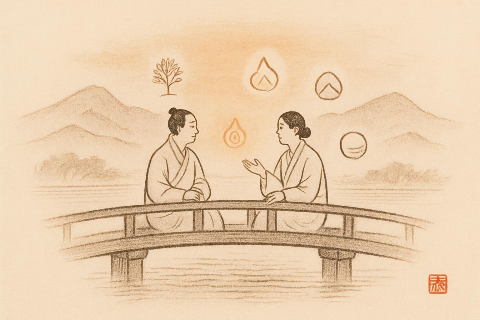 왜 그이는 문자만? 오행으로 말귀 맞추기