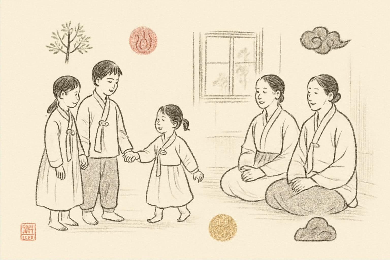 막내·늦둥이 왜 다를까? 사주로 읽는 양육 포인트
